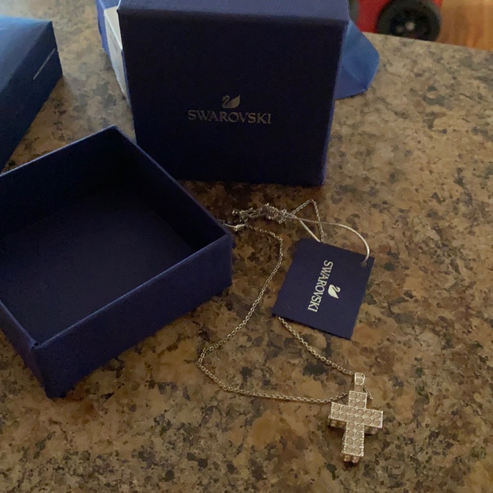 Swarovski Cross Necklace